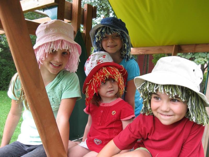 Tutoriel couture - Perruque avec chapeau