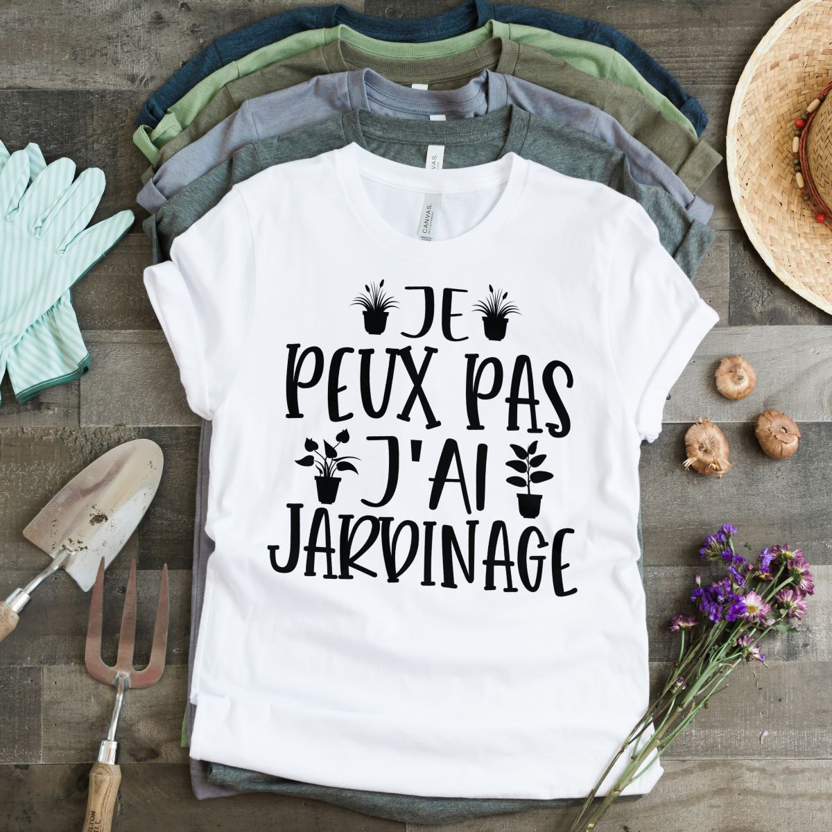 J'peux pas j'ai jardinage