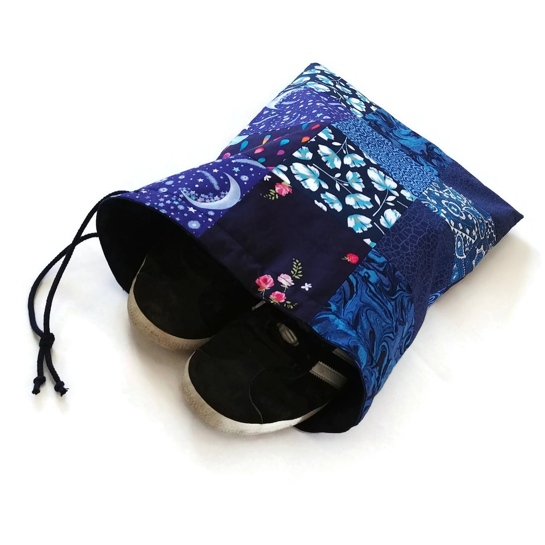 Drawstring quilt bag sewing pattern - Instant download digital sewing pattern