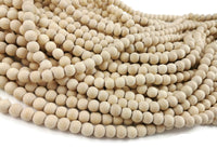Unfinished wood beads 50 Natural wood beads 8mm