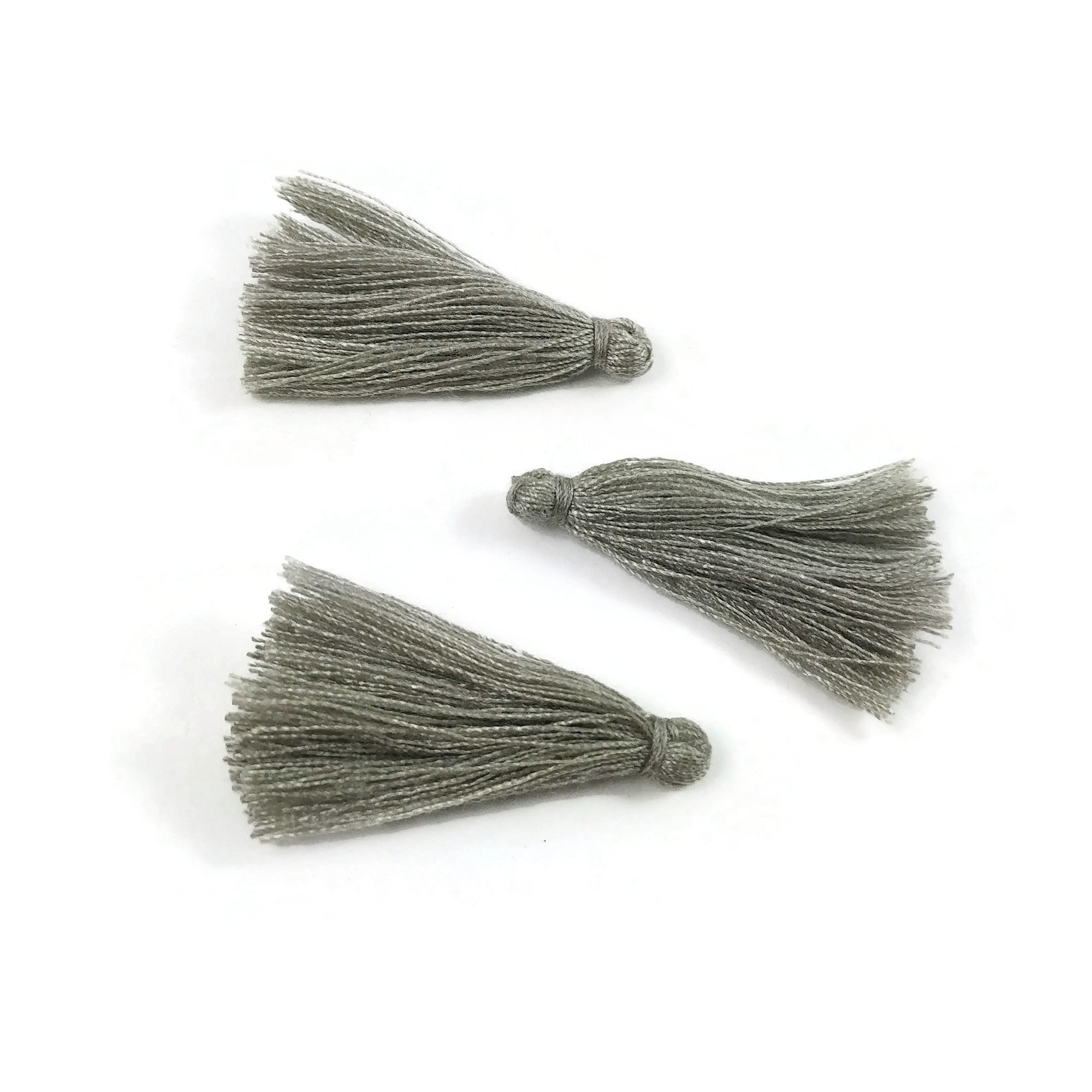 10 Boho Cotton Tassel 25-30mm long - Choose your colors