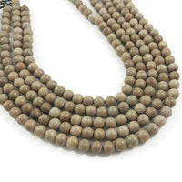 Burlywood beads 6, 8 or 10mm