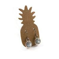 Pineapple kraft paper ear studs hang tag jewelry display card earring