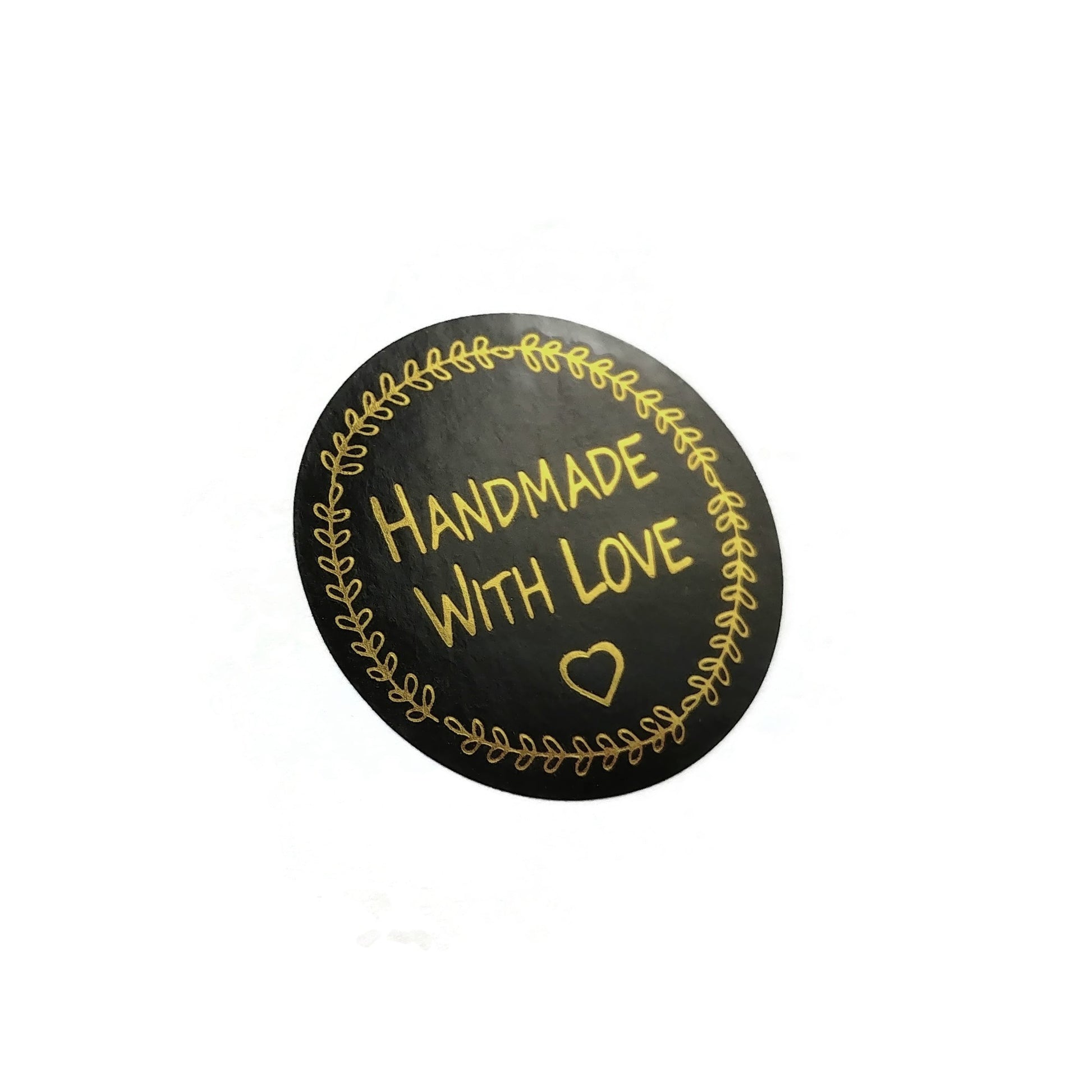 50 Handmade with love stickers