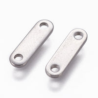Stainless steel chain tabs 12mm