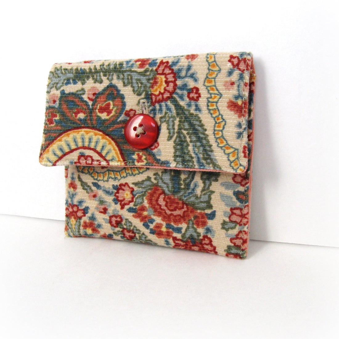 Button Pouch Sewing Pattern and Tutorial