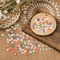 1800 fruit clay slice, Jewelry making, Nail art decoration