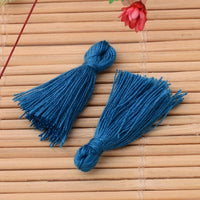 10 Boho Cotton Tassel 25-30mm long - Choose your colors