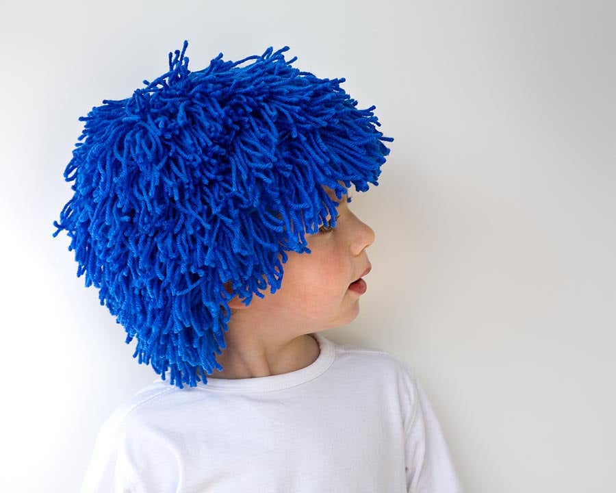 DIY Yarn Wig Sewing Pattern - Party and Costume Tutorial