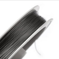 Stainless steel metal wire - Tiger tail beading cord findings - Necklace, bracelet, jewelry making supplies