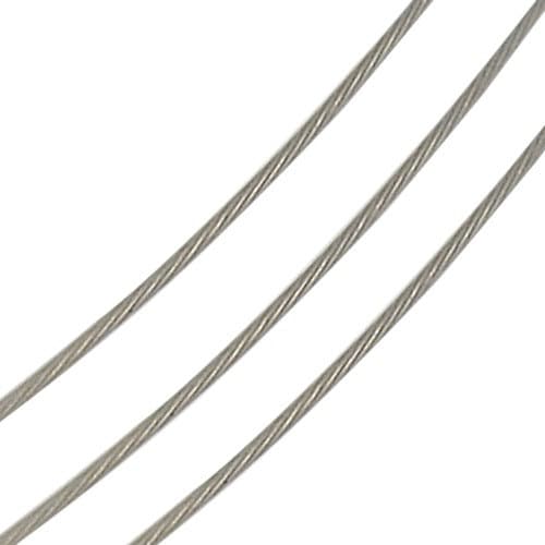 Stainless steel metal wire - Tiger tail cord findings - Jewelry making