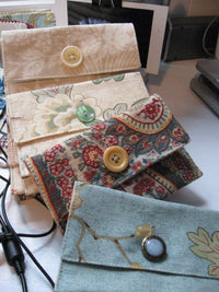 Button Pouch Sewing Pattern and Tutorial