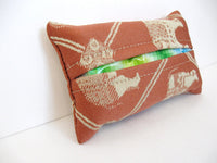 DIY Travel pocket tissue holder tutorial and sewing pattern