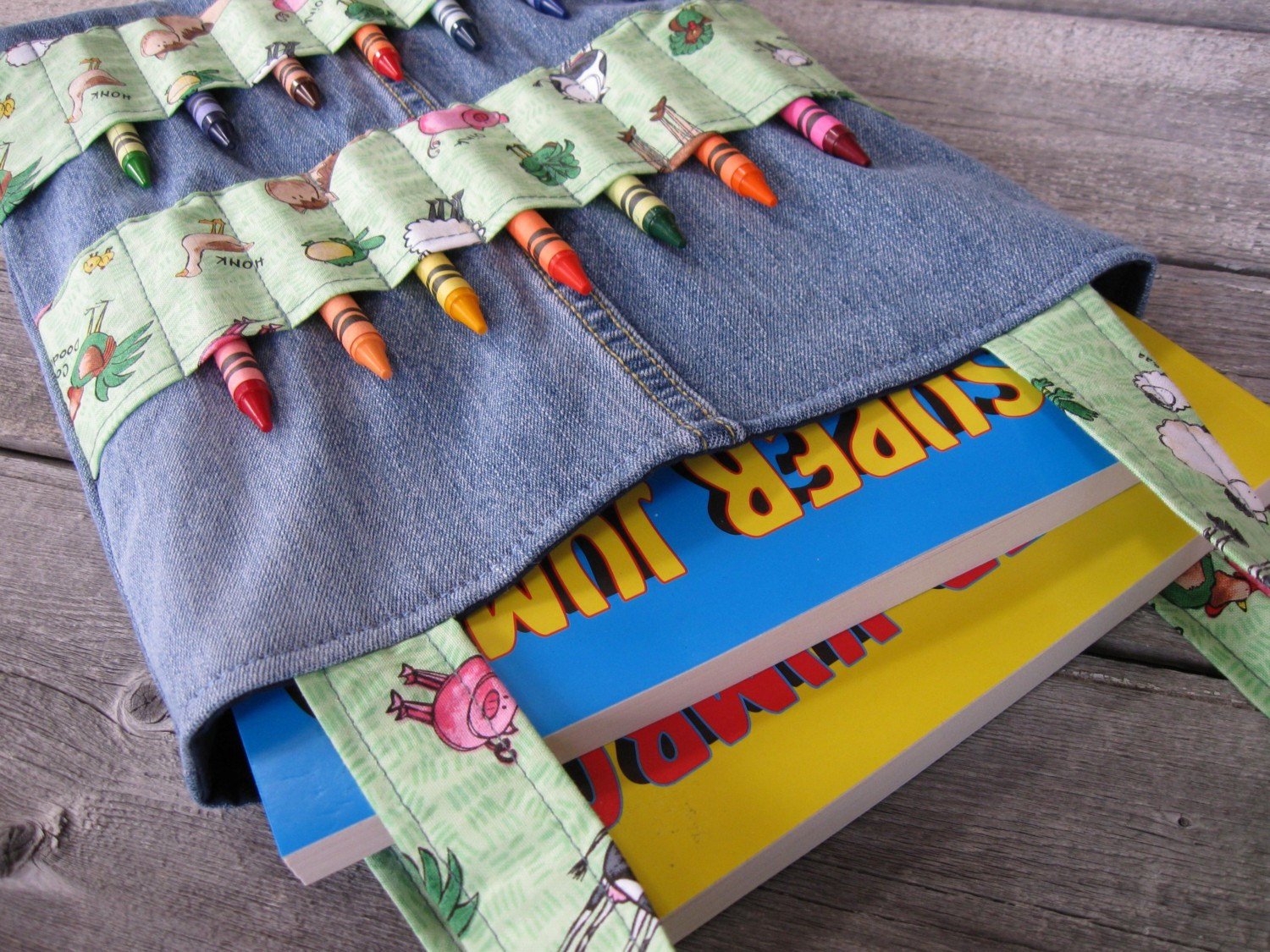 DIY Coloring Bag for crayons Sewing Pattern