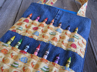 DIY Coloring Bag for crayons Sewing Pattern