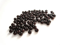 200 Perles de bois rondes marron 3mm