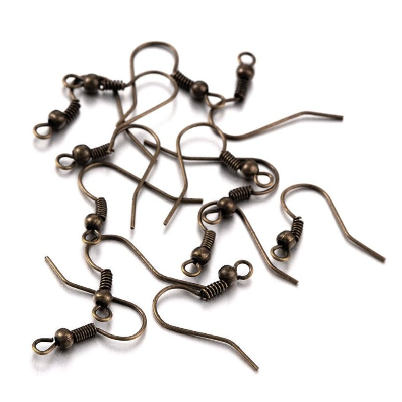 Earring hooks - Bronze - Nickel free, lead free and cadmium free earwire