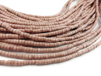 Rosewood beads 5mm - Natural Mala Wooden Beads - Heishe