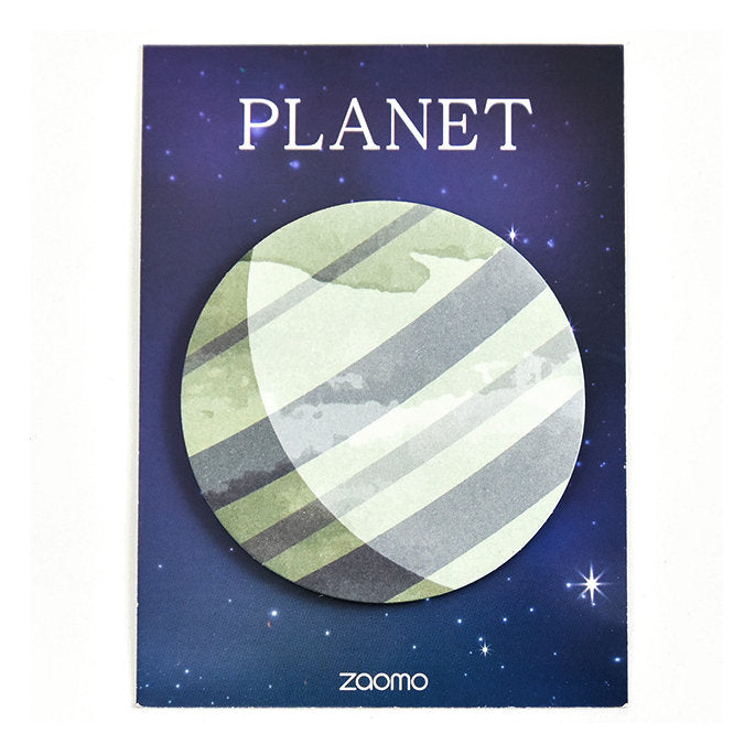 Choose your planet paper sticky notes, sticky notepad, celestial to do list