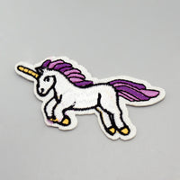 Unicorn iron on patches, embroidered patch, sew on patch