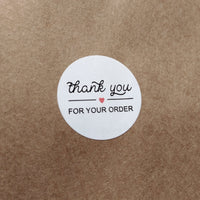 50 Stickers - Thank you for your order
