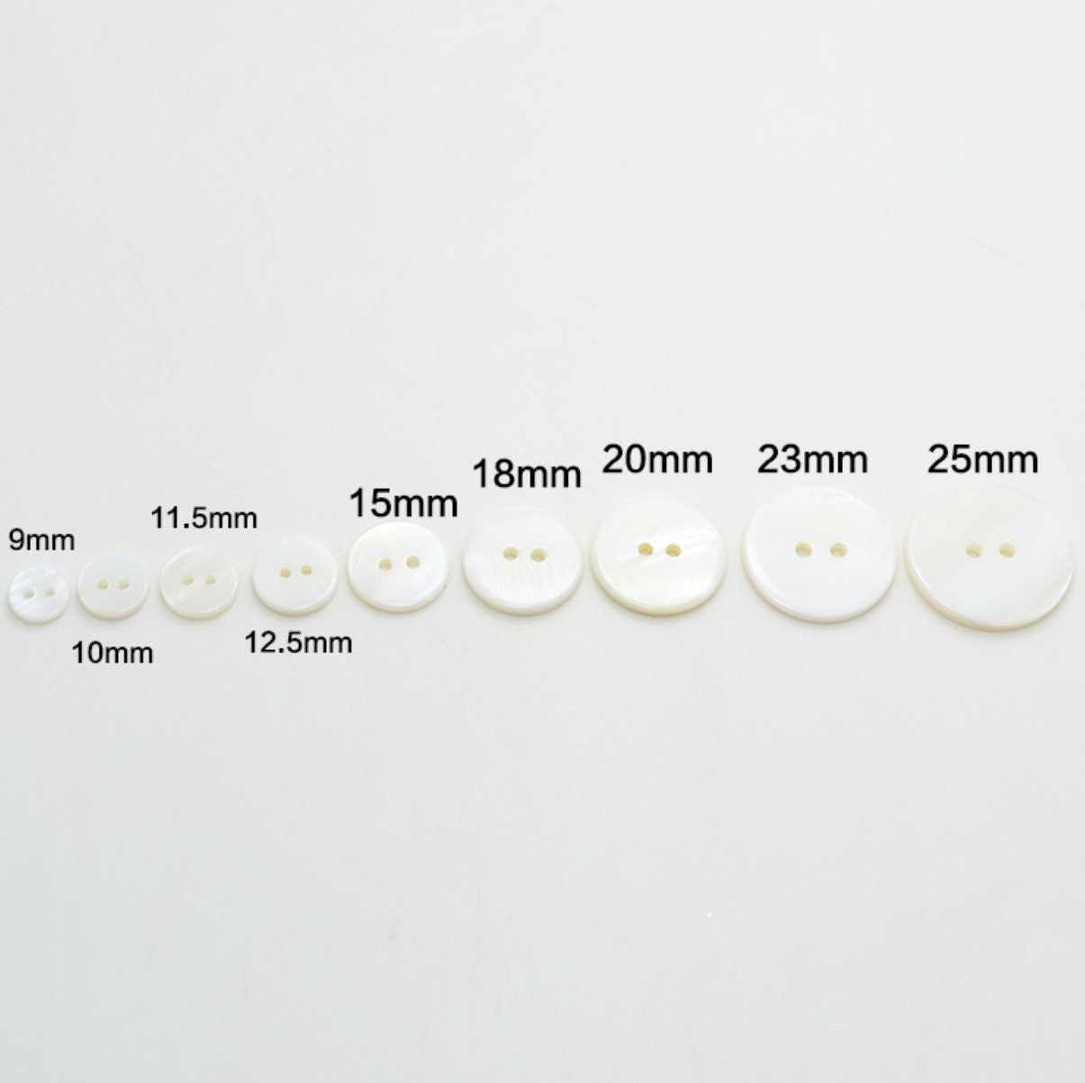22 Pieces Genuine White Mother of Pearl Blazer Buttons Suit Buttons Set  20mm 15mm Natural White MOP Shell Buttons Bulk for Men (White MOP) Leekayer