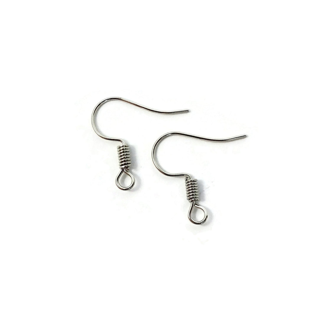 Stainless Steel Earring Hooks Hypoallergenic Earing Fish Hooks with Loop  Brass Ice Pick Pinch Bails & Close but Unsoldered Jump Rings Plastic Ear  Nuts for Jewelry Making Supplies (Sliver, 340pcs) : 