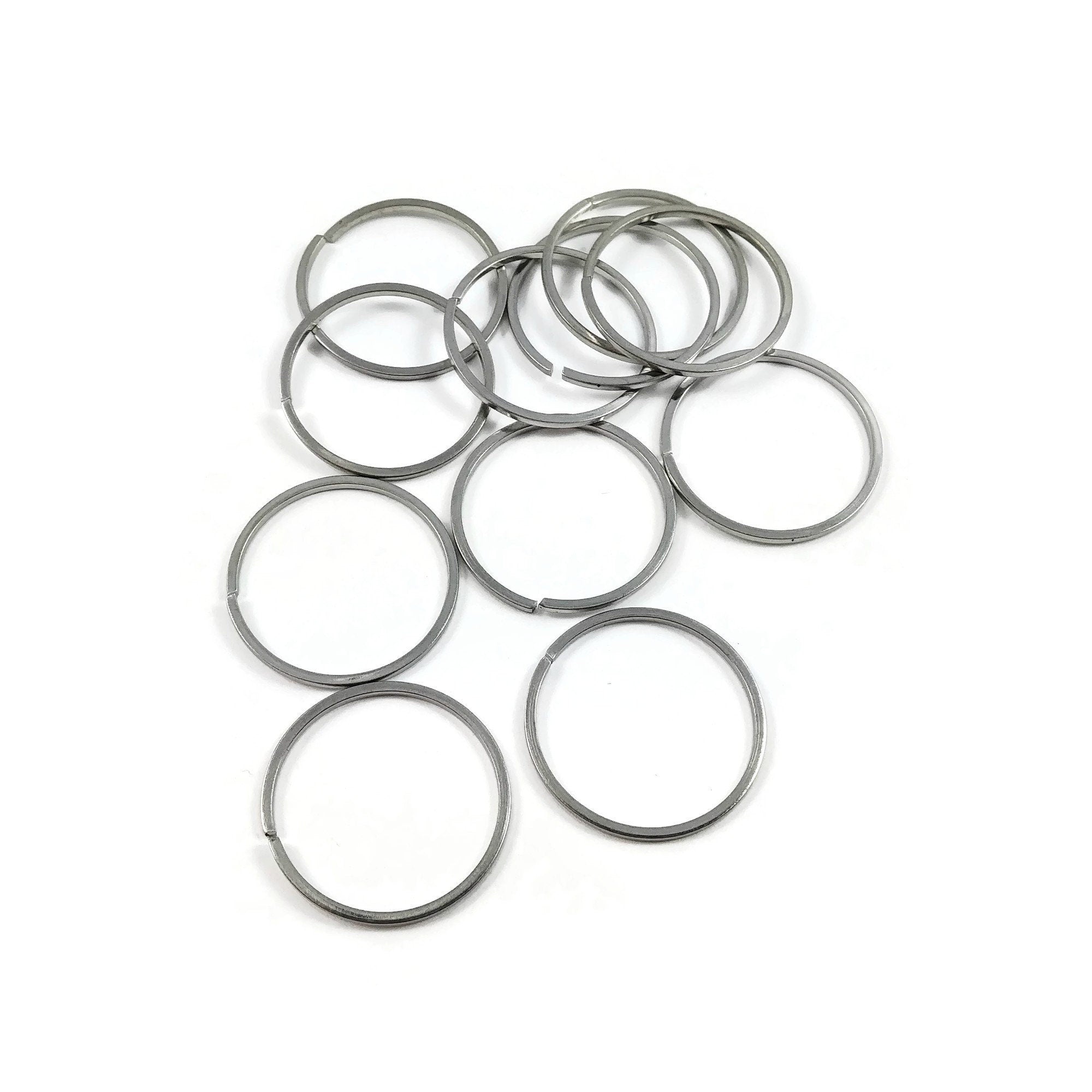 100Pcs Open Jump Rings 20Mm Nickel Jewelry Connectors for Jewelry