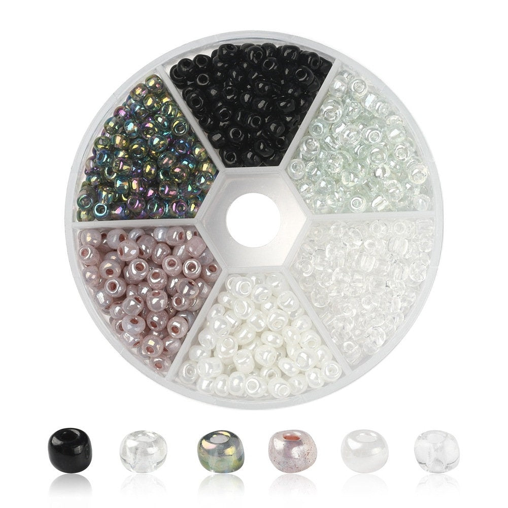 Glass Crystal Beads Jewellery Making, Size 4mm Pack of 150 Beads