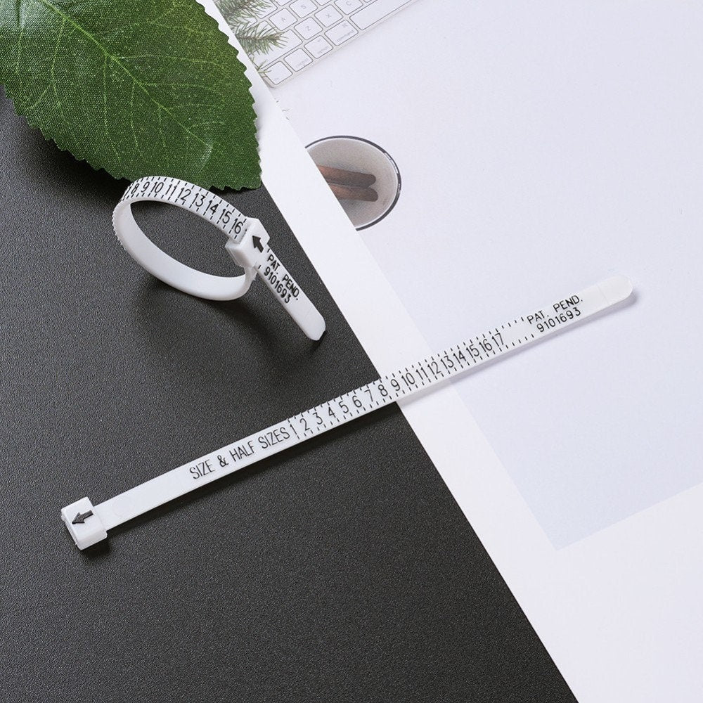Find Your Ring Size, Adjustable Plastic US Ring Sizer » Gosia