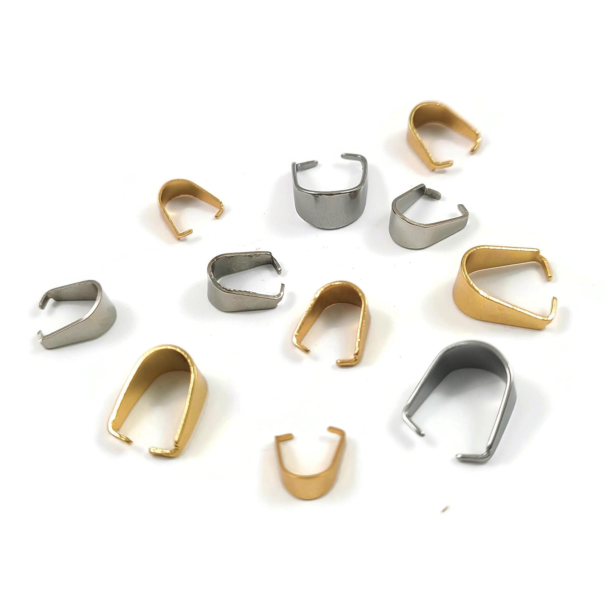 Wholesale DIY Pendant Bails Jewelry Making Finding Kit 