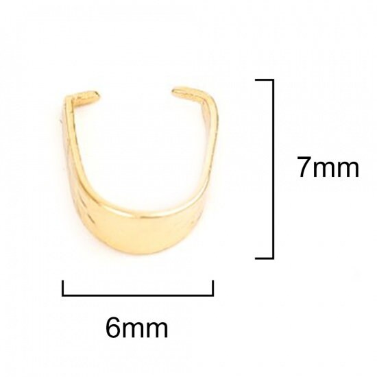 Stainless steel pinch bails, Pendant clip on clasps, Gold, Silver, Tarnish free jewelry findings