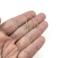 1 inch big ear wire, Hypoallergenic stainless steel earring hooks, Jewelry making findings