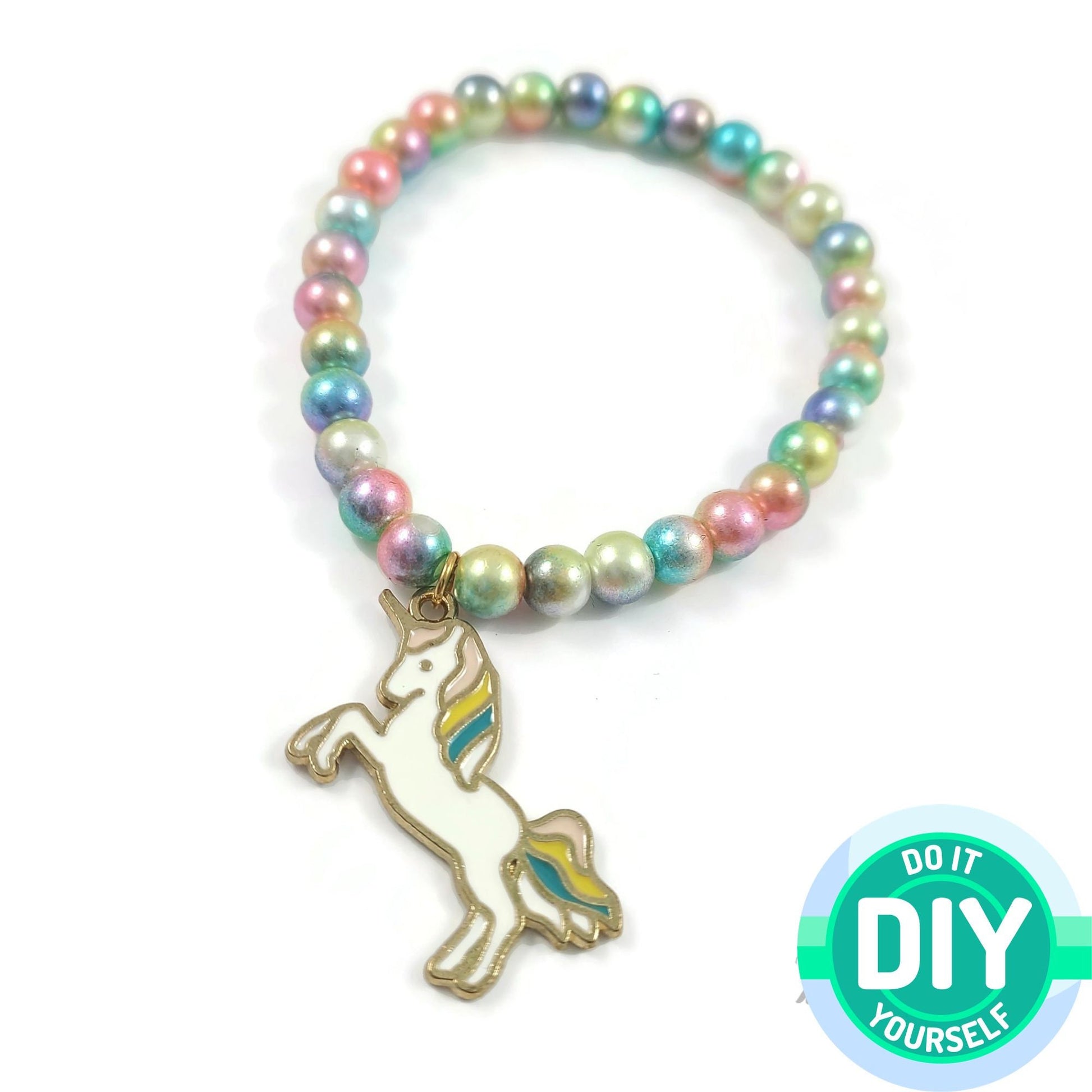 5 unicorn enamel charms, Nickel free metal pendants, Cute pendants for jewelry making