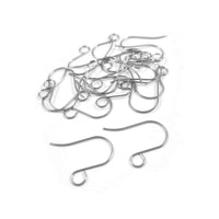 1 inch big ear wire, Hypoallergenic stainless steel earring hooks, Jewelry making findings