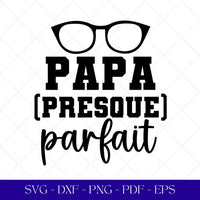 Assortiment PAPA, Lot de fichiers de découpe SVG, PNG pour impression, Téléchargement instantané