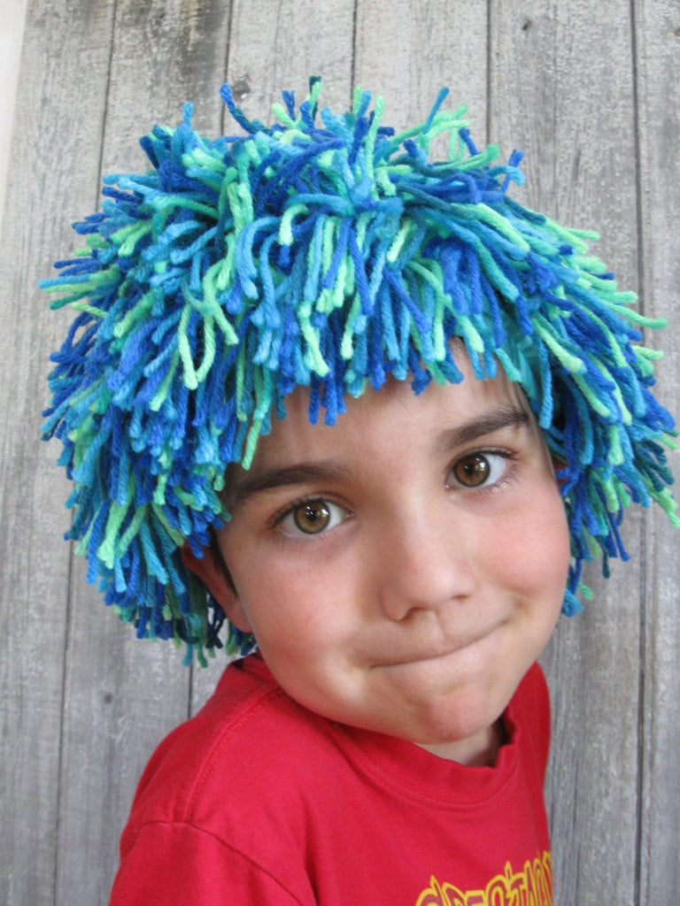 DIY Yarn Wig Sewing Pattern - Party and Costume Tutorial
