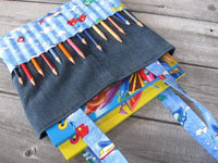 DIY Coloring Art Bag Sewing Pattern & Tutorial