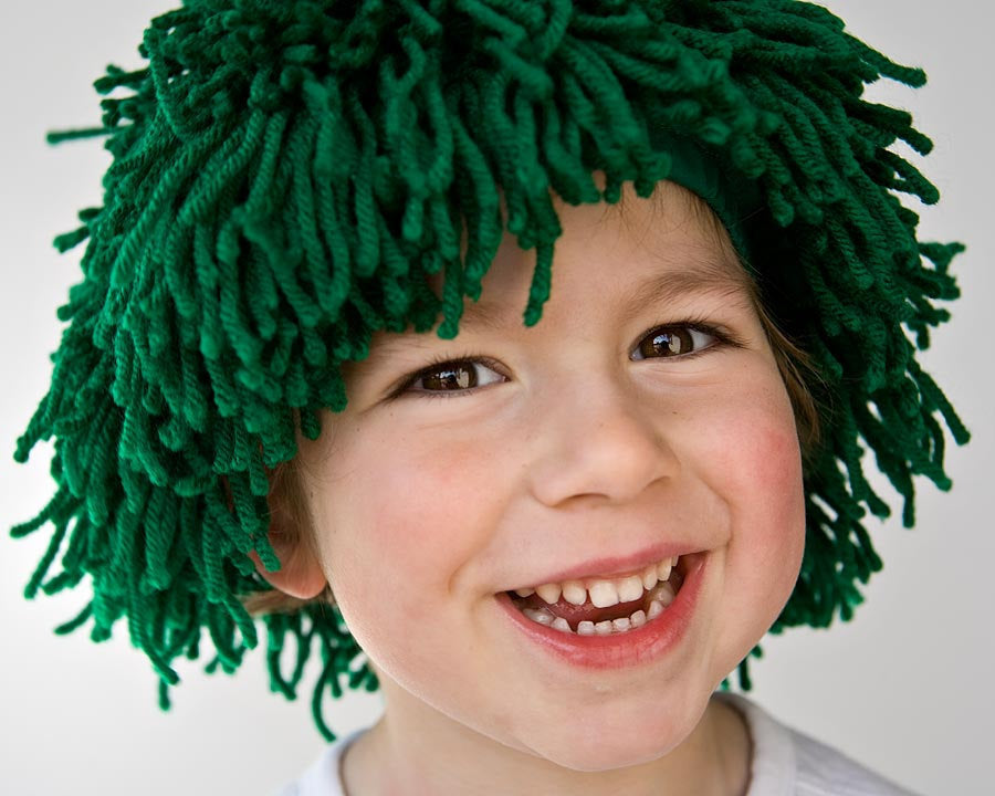 DIY Yarn Wig Sewing Pattern - Party and Costume Tutorial