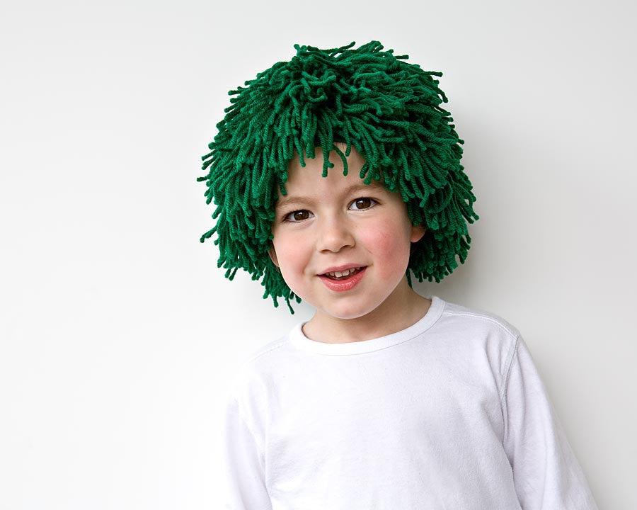 DIY Yarn Wig Sewing Pattern - Party and Costume Tutorial