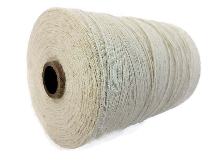 Natural Hemp & Organic Cotton Cord 0.7mm - 10 meters/32.8 ft